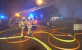 75 Einsatzkräfte waren vor Ort. - Feuerwehr Hiddenhausen