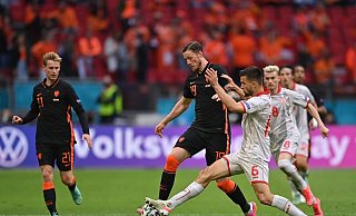 Wout Weghorst (M) wurde gegen Nordmazedonien nur eingewechselt. - Marius Becker/dpa