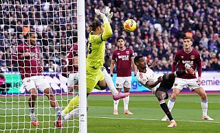 Alexander Isak erzielte beim 2:0-Sieg gegen West Ham seinen ersten Treffer für Liverpool. - Harvey Murphy/News Images via ZUMA Press Wire/dpa