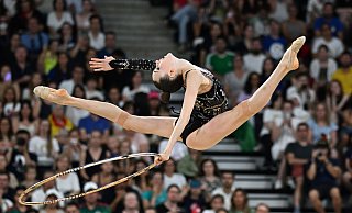Steht bei den EM in drei Finals: Darja Varfolomeev. - Sina Schuldt/dpa