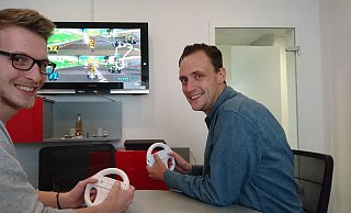 Björn Vahle und Christian Lund haben für das Gaming-Special trainiert und sprechen live über Trends und Tricks. - Talin Dilsizyan