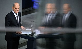 Bundeskanzler Olaf Scholz (SPD) sagte in den vergangenen Wochen mehrfach, dass aus seiner Sicht derzeit zu viele Flüchtlinge nach Deutschland kommen. - Bernd von Jutrczenka/dpa