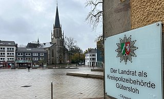 Am Berliner Platz in Gütersloh soll es am frühen Nachmittag des Mittwoch, 30. Oktober, zur Geldübergabe gekommen sein. - Christian Bröder