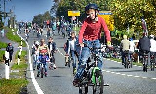 Vorfahrt für Radler: So lautet das Motto am Sonntag, 29. September. - BARBARA FRANKE