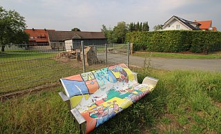 Die Gebäude der Hofanlage am Böckmannsfeld sollen -bis auf das Wohnhaus- abgerissen werden. Auf dem Areal sind zwischen 27 und 42 Wohneinheiten geplant. - Sylvia Tetmeyer