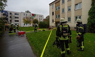 Am Sonntag war am Rabenhof ein Feuer ausgebrochen. - Foto: Christian Mathiesen
