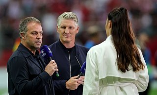 Bastian Schweinsteiger sieht Parallelen zum Sommermärchen 2006 und der aktuellen Nationalmannschaft. - Christian Charisius/dpa