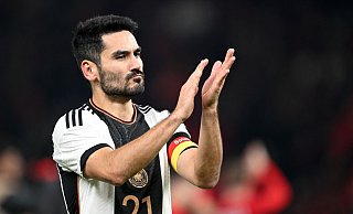 Ilkay Gündogan trägt weiter die Kapitänsbinde der deutschen Fußball-Nationalmannschaft. - Robert Michael/dpa
