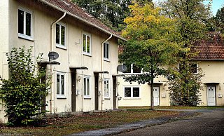 Sollen möglichst schnell vermietet werden: Wohnhäuser für Armeeangehörige. Ende des Jahres ziehen die britischen Streitkräfte aus Bielefeld ab. - Andreas Frücht