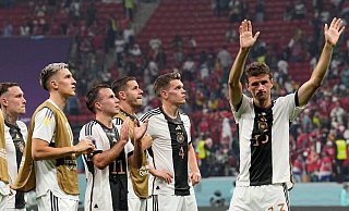 Dominant im Spiel, aber nicht effizient genug beim Erzielen von Toren: Die deutsche Fußball-Nationalmannschaft. - Martin Meissner/AP/dpa