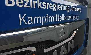 Der Kampfmittelbeseitigungsdienst des Landes NRW war vor Ort. - Symbolfoto: Jens Reichenbach