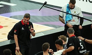 Die deutschen Basketballer wurden im Teamhotel geweckt. - Matthias Stickel/dpa