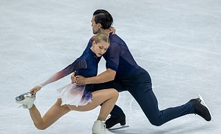 Minerva Hase (l) und Nikita Volodin mussten sich in Georgien deutlich geschlagen geben. (Archivbild) - Peter Kneffel/dpa