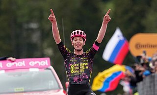 Youngster Georg Steinhauser will auch bei der Deutschland Tour jubeln. - Gian Mattia D\\\'Alberto/LaPresse/AP/dpa