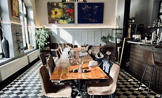 Ein letzter Blick in das Restaurant Law & Order. - Stefan Becker