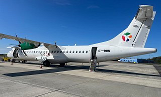 Mit der ATR72-600 wird die DAT die Verbindung von Paderborn nach München bedienen. - Skyhub