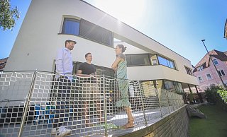 Eine Familie hat in Bielefeld ein ganz besonderes Haus gebaut. - Sarah Jonek
