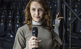 Madlen Paulik wird bei der Flic-Flac-Premiere das erste Mal live vor über 1.000 Leuten singen. - Jörg Dieckmann