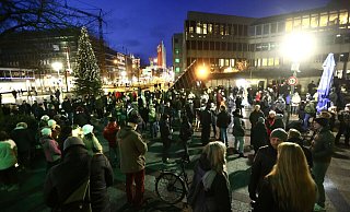 Zu den jüngsten Demos kamen jeweils Hunderte Teilnehmer. - Charlotte Mahncke (Archiv)