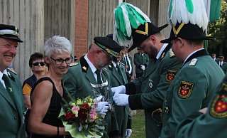 Scherfede feiert seine neuen Majestäten - Burkhard Battran