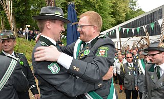Schützenfest-Montag, MSKK-Show, neuer König - Karin Prignitz