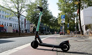 In Bielefeld stehen den Bürgern bereits 400 E-Scooter zur Verfügung. - Jens Reichenbach
