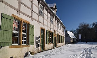 Auch auf dem Dachboden des Werburger Herrenhauses hat nach dem Unwetter Schnee gelegen. - Mareike Patock
