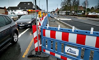 Auf der Verler Straße brauchen die Autofahrer Geduld. - Andreas Frücht