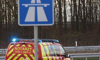 Einsatz auf der A30 (Symbolfoto). - Ulf Hanke