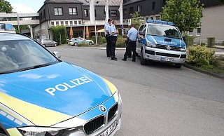 Die Polizei in Bad Driburg suchte nach einer vermissten Person. - Burkhard Battran