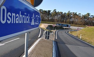 Von Halle aus kann man seit dem Lückenschluss Osnabrück in rund 20 Minuten erreichen. - Uwe Pollmeier