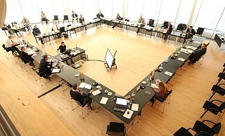 Auch die Krankenhäuser hätten gern einen ständigen Sitz im Corona-Krisenstab des Kreises. - Kreis Gütersloh