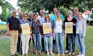 In der "AG Kirmes" kamen 25 Fürstenberger zusammen, die seit Februar die 261. Herbstkirmes auf die Beine stellen. - Pro Fürstenberg