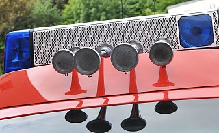 Rettungswagen, Notarzt und Polizei waren vor Ort. - Reinhard Rohlf