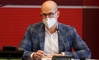 Zeigte sich zerknirscht: Krisenstabsleiter Ingo Nürnberger räumte Fehler bei der Corona-Meldung ein und gelobte Besserung. - Peter Unger