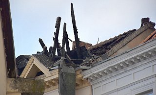Die Wohnung im Dachgeschoss ist vollständig ausgebrannt. - Thomas Lieske
