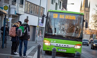 Die Linie S30 verkehrt zwischen Paderborn und Bad Driburg. - Niklas Tüns