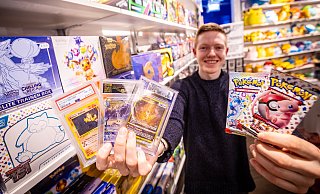 Riesentrend kommt nach Bielefeld: Rafael Janßen hat in Bielefeld ein Spezialgeschäft für Manga & Anime eröffnet. - Mike-Dennis Müller / www.mdm.photo