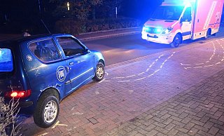 Ein Mann wurde nach dem Unfall schwer verletzt ins Krankenhaus gefahren. - Andreas Eickhoff