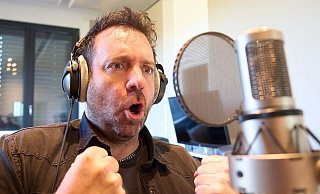 Sänger Ikke Hüftgold alias Matthias Distel fährt zum ESC-Vorentscheid. - Thomas Frey/dpa/Archiv