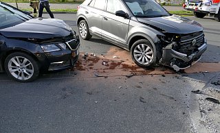 Durch den heftigen Zusammenprall lösten in beiden Wagen die Airbags aus. - Ralph Meyer