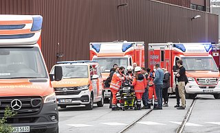 13 Menschen mussten vor Ort medizinisch behandelt werden. - Jörg Dieckmann