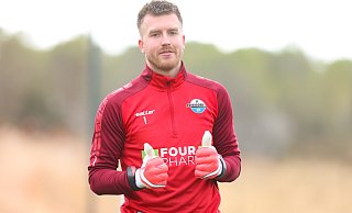 Auf SCP-Keeper Pelle Boevink, hier im Winter-Trainingslager in Spanien, wartet am Samstag in Kaiserslautern vermutlich viel Arbeit. - Oliver Krato