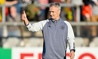 Start gegen England: Neu-Bundestrainer Christian Wück hofft auf einen Sieg. - Uwe Anspach/dpa