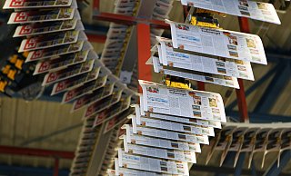 Im Druckhaus Sennestadt: Hier entsteht die gedruckte Zeitung. - Sarah Jonek