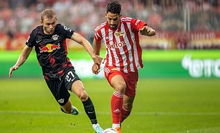 Springt Union-Profi Rani Khedira (r) auf den WM-Zug auf? - Andreas Gora/dpa