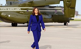 Harris: «Wir werden gewinnen.» - Kevin Lamarque/Pool Reuters/AP/dpa