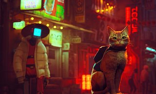 In "Stray" spielen wir diese wunderbare Samtpfote, die sich in einer postapokalyptischen Welt zurecht finden muss. - Annapurna Interactive