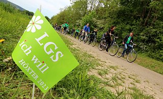 Schon jetzt ist die LGS in Höxter allgegenwärtig. Bald soll auch das Logo feststehen. - David Schellenberg