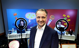 Bertelsmann Personalchef Immanuel Hermreck ist dem Event seit der ersten Auflage im Jahr 2008 eng verbunden. - Andreas Frücht
